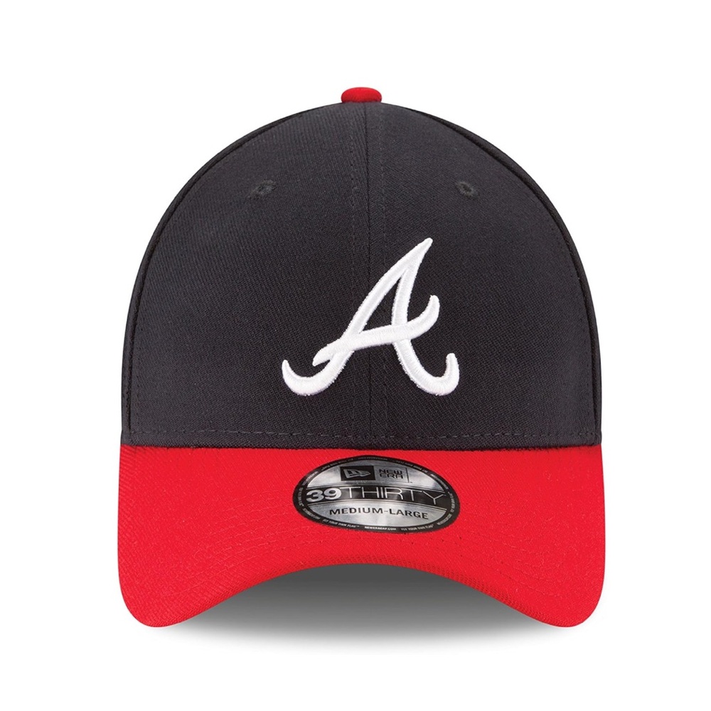 New Era MLB Atlanta Braves Team Classic 39THIRTY Stretch Fit Cap, M/L